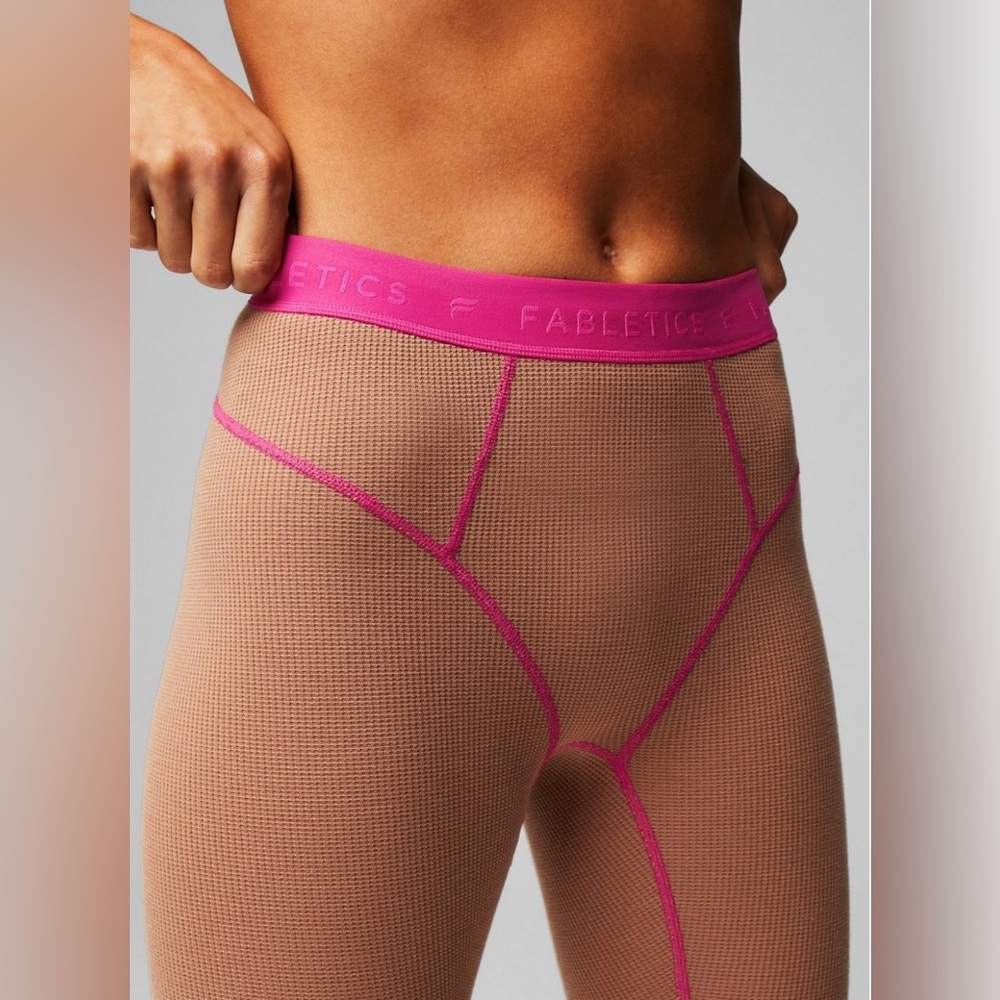 Fabletics Waffle Legging Size Small - image 2
